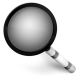Magnifier Black Icon 80x80 png